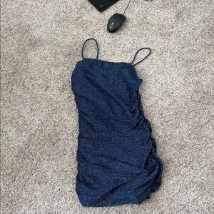 Amazon Navy Blue Mini Dress size small